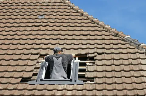 Pose de velux à Branne
